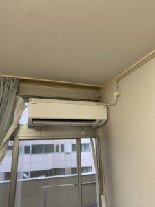 2026年2月11日　エアコン取付け　茨城県取手市